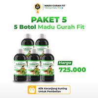 Gambar MADU GURAHFIT - Original Asli Paket 5 Botol Halal Bpom Membantu Masalah Batuk Pilek! dari Gurah Fit Kota Bekasi 1 Tokopedia