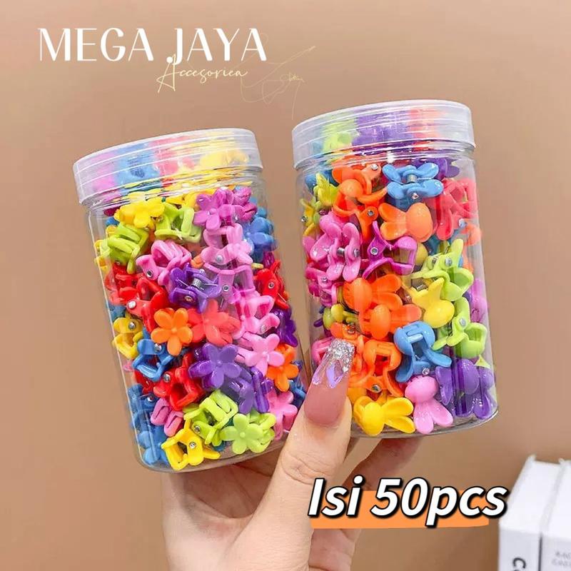 MJ - (50 PCS)JEPIT RAMBUT MINI ANAK FREE BOX / JEPITAN RAMBUT BABY ...