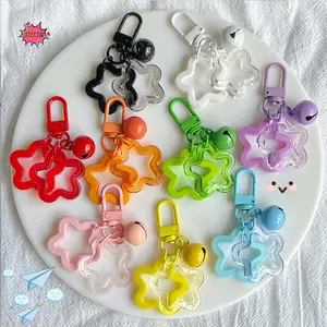 Gantungan Kunci Bintang Lonceng Korea Keychain Star Bell Gantungan Kunci Clasp —Hibio Present