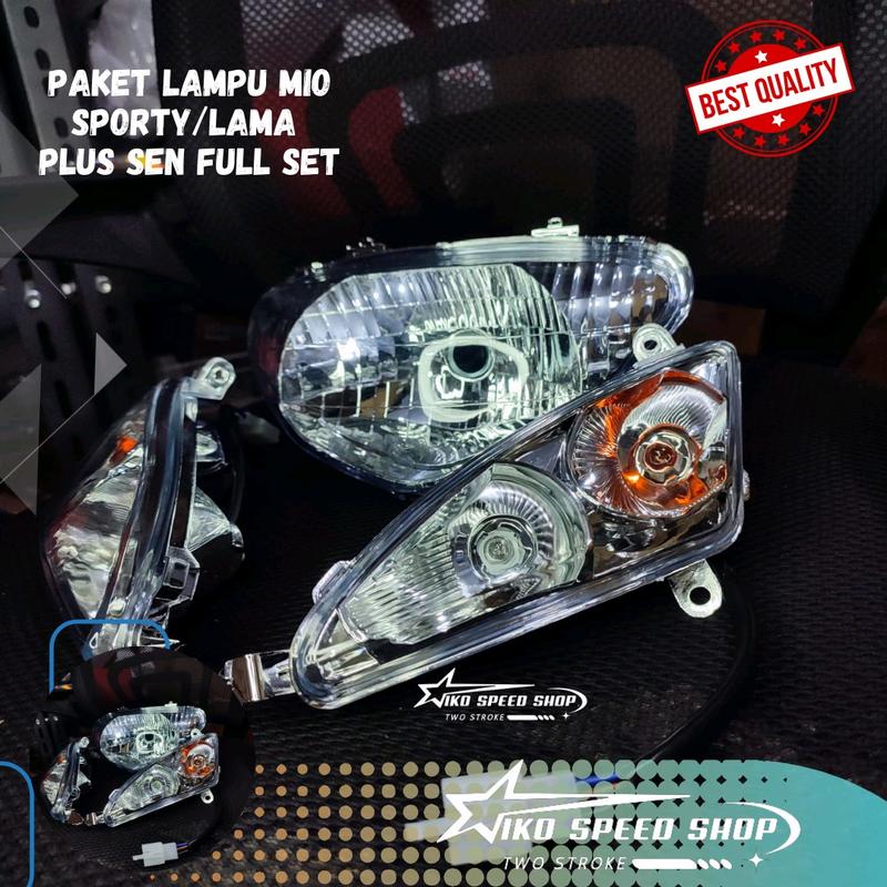 paket lampu depan mio lama sporty sen mio model mx full set 1