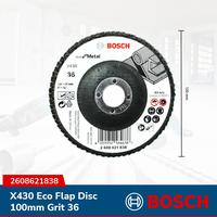 Gambar BOSCH Mata Gerinda Amplas Susun X430 Eco Flap Disc 100mm Grit 36 - 2608621838 dari Smart Power Solution Kota Administrasi Jakarta Barat 4 Tokopedia