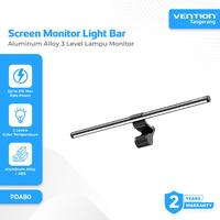 Gambar VENTION PDAB0 Screen Monitor LED Light Bar USB Asymmetric Lamp Source Gravity Clip Screen Monitor Black Aluminum Alloy 3 Level Lampu Baca Belajar Dimming Stepless Jepit dari ghanya Kab. Tangerang 1 Tokopedia