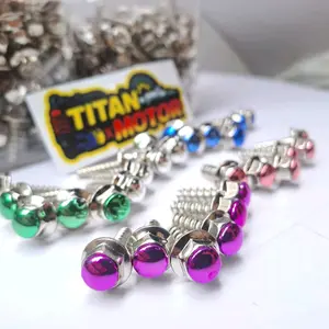 tutup baut body 2kunci plus tutup baut chrom honda dan yamaha motor beat vario mio m3 gt 125 j xeon scoopy supta x 125 nouvo jupiter z mx vega genio filano pcx nmax lexi z1 vario 150 160 110 x ride 155 115 dll