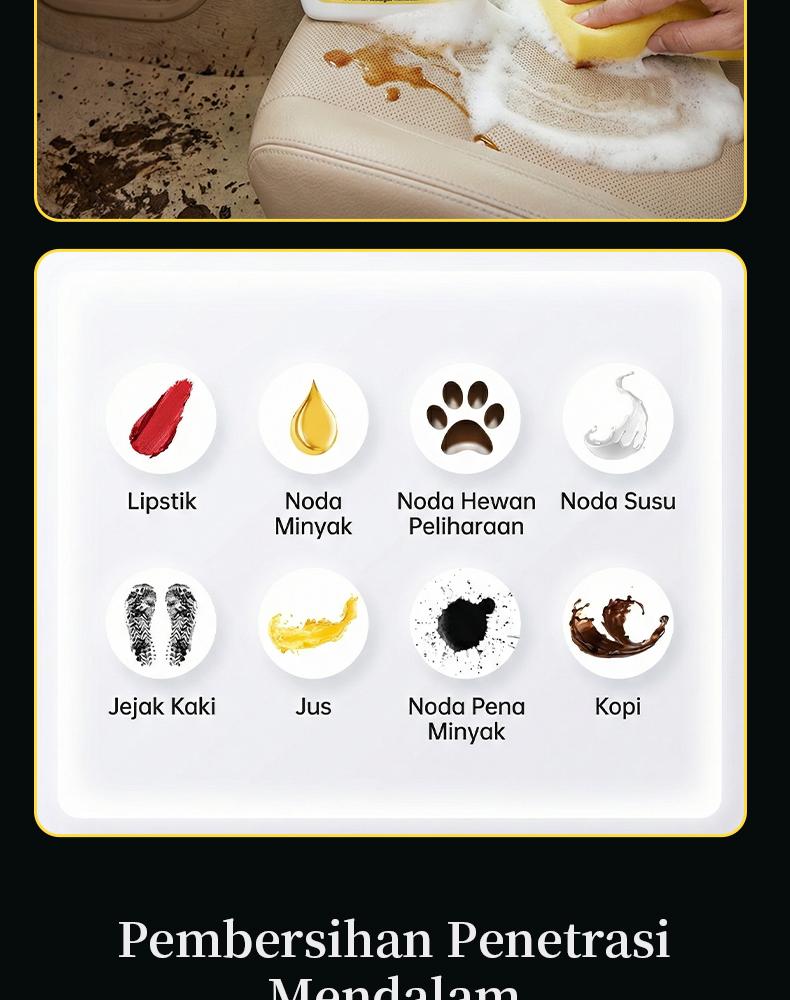 【COD】Perlengkapan Mobil Pembersih Anti Bau: Tidak hanya membersihkan mobil tapi juga perabot rumah, efektif hilangkan bau dan kotoran, hasil bersih segar dan nyaman