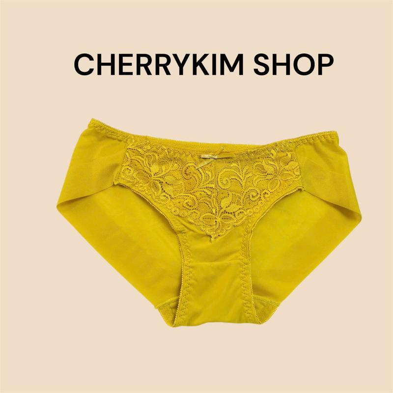  CKS 5402   Sét 5 quần lót nữ voan phối ren Beautiful Spring – Mỏng nhẹ thoáng mát 