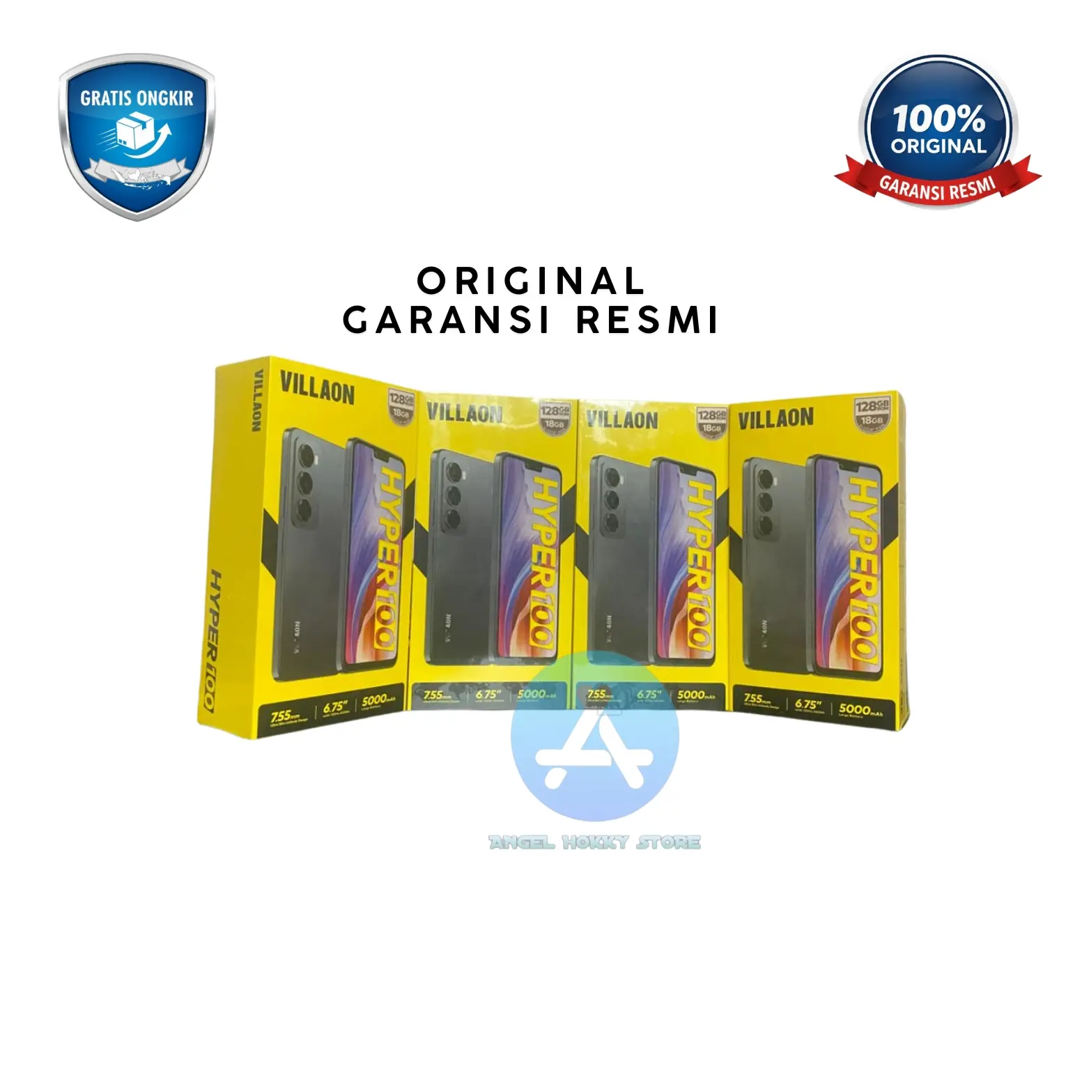 VILLAON HYPER 100 RAM 6/128GB ORIGINAL GARANSI RESMI