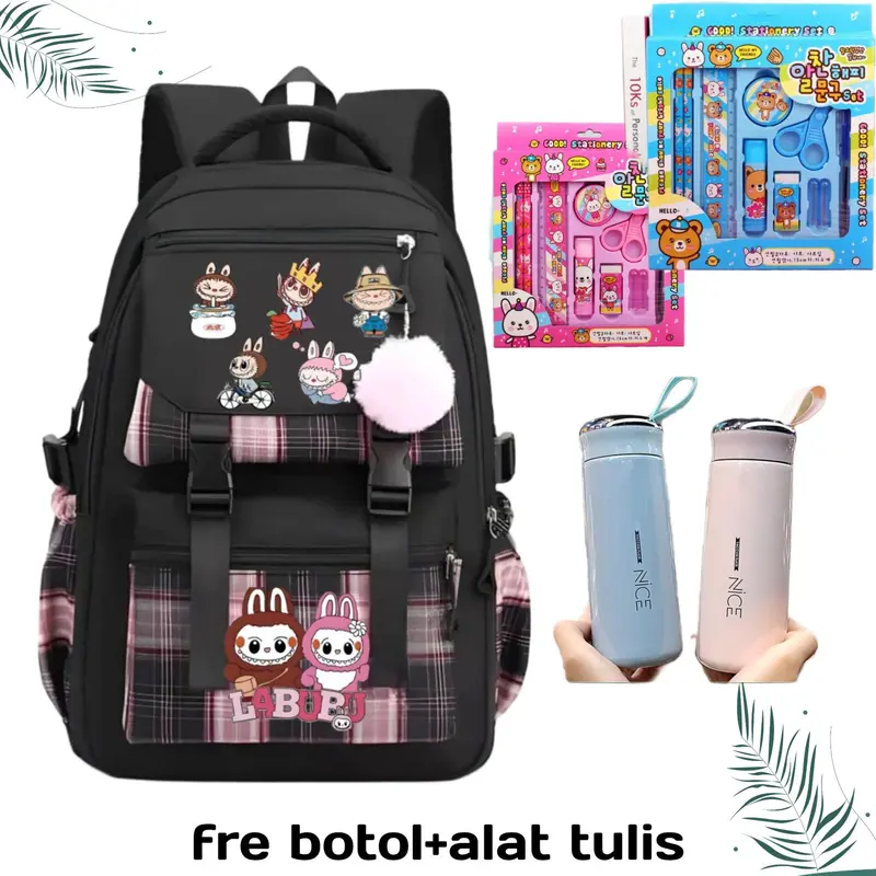 Tas Sekolah Anak Perempuan Labubu Terbaru 2024 Bisa COD - Fashion 8
