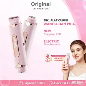 Onlife 2in1 Electric Hair Shaver Alat Cukur Epilator Bulu Halus
