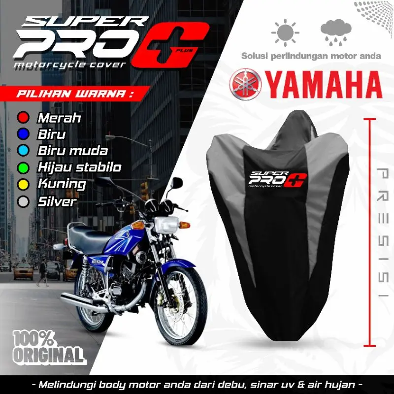 Cover motor RX KING Sarung motor jumbo Selimut motor waterproof