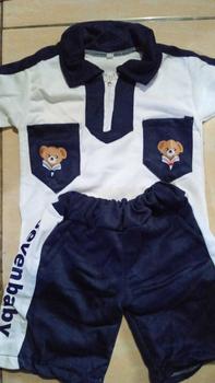 Product Review of Setelan Anak Laki-Laki Seven pocket 1-5 tahun pakaian Katun anak Parsel from k**k 0