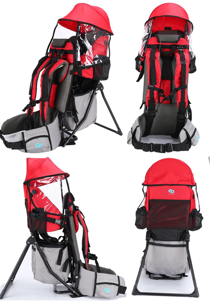Product Introduction of Travel Outside Baby Carrier Shoulder Saddle Seat Baby Multifunctional Carrier Backpack With Hip Hiking Seat Baby Backpack Hiking Child Carrier Toddler 3