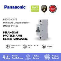Gambar Panasonic MCB Miniature Circuit Breaker 6kA 1P1E 10A C Type BBD1101CNTE Perlindungan Maksimal Arus Berlebih & Korsleting Listrik dari Panasonic Official Shop Kota Administrasi Jakarta Pusat 1 Tokopedia