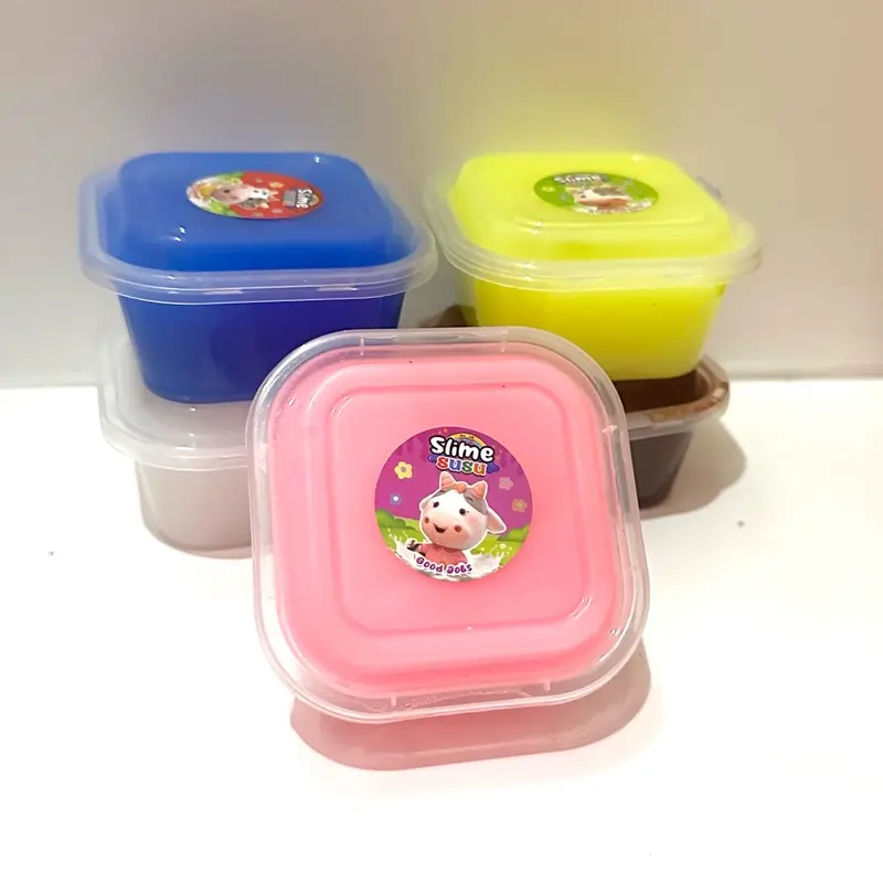 1 PCS SLIME KOTAK JELLY SUSU 150ML WATER SLIME 2