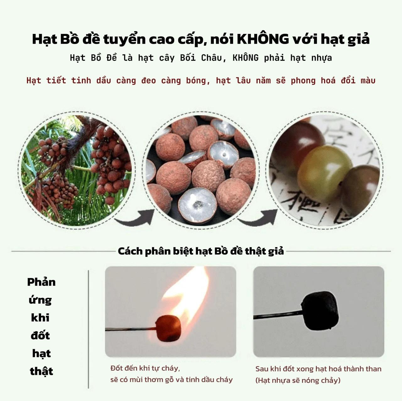 vong tay bo de phong thuy cao cap