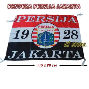 BENDERA PERSIJA JAKARTA #8 BESAR TERMURAH