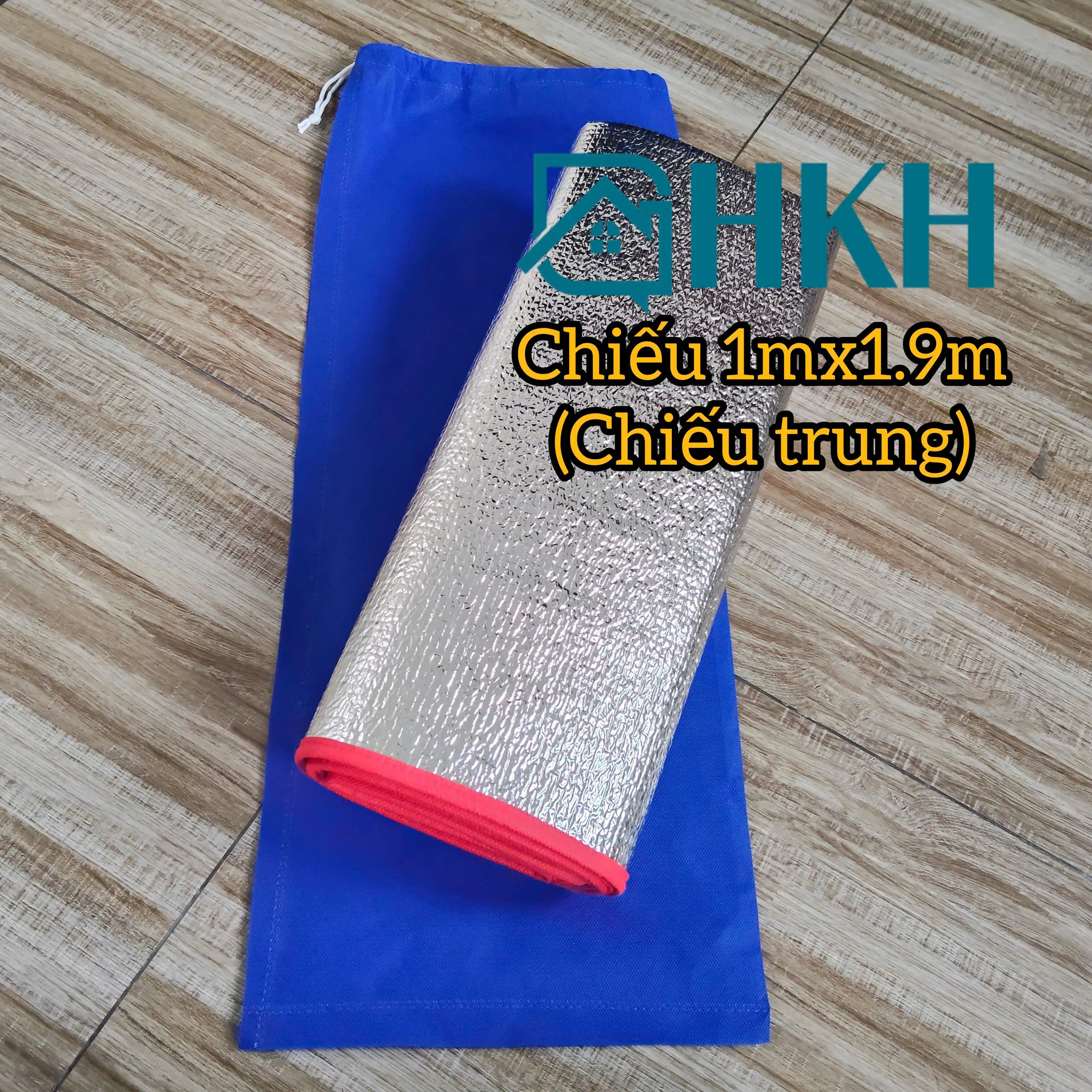 VIỀN ĐỎ 1m x 1.9m+TÚI