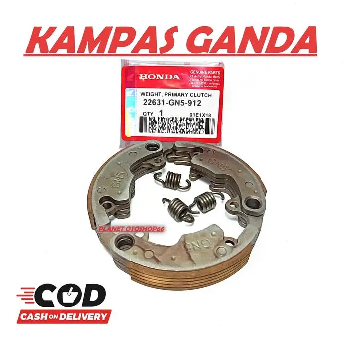 Spesial Paket Kopling Supra / Grand / Supra X / Astrea / Star / Prima / Gn5 Paketan Komplit Lengkap Kampas Kopling / Mangkok Kopling / Kampas Ganda  / Otomatis Kopling / Lonceng + Plate / Plat  +Otomatis Ganda 4