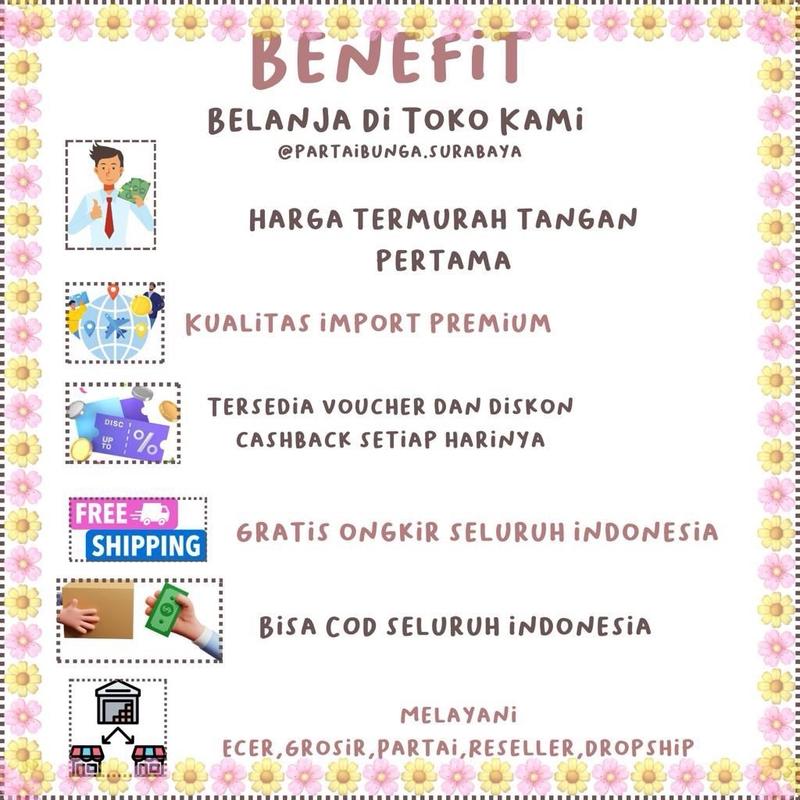 BUNGA ANGGREK KUNTUMAN LATEX/KUNTUMAN BUNGA ANGGREK LATEX PREMIUM/KUNTUMAN ANGGREK ARTIFICIAL DEKORASI 6