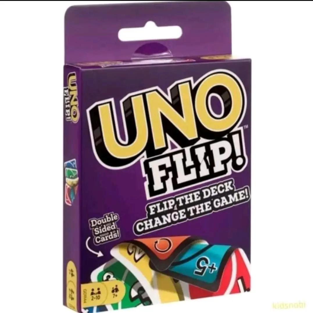 Kartu Permainan Uno Flip - Mainan Seru untuk Keluarga - Games, Toys