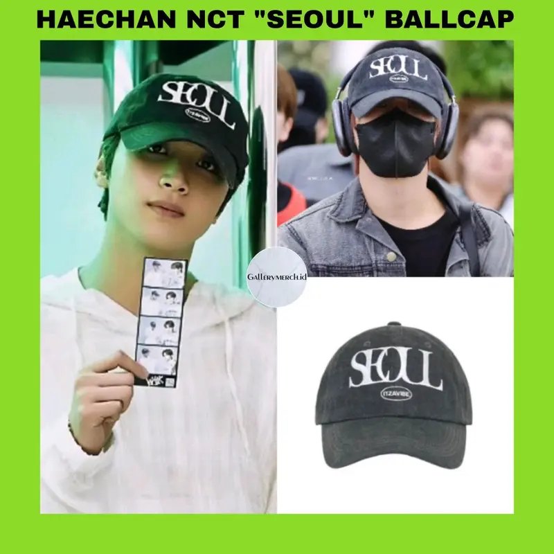 HAECHAN NCT "SEOUL" BALL CAP 0