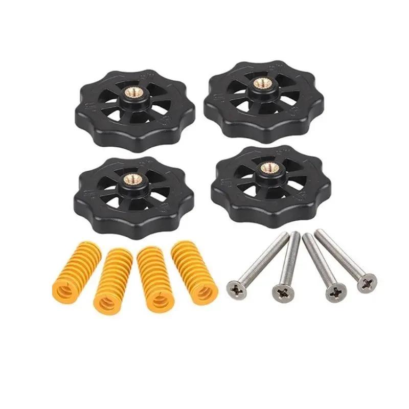 3dsway 3D in ấn hotbed san lấp mặt bằng kit, M3 M4 vít Nut Mùa Xuân loại, dễ…