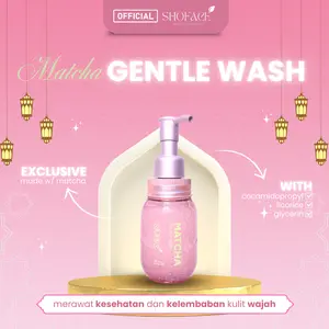 MATCHA GENTLE WASH WITH LICORICE BY SHOFACE.ID