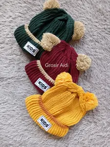 Topi kupluk bayi topi kupluk rajut bayi