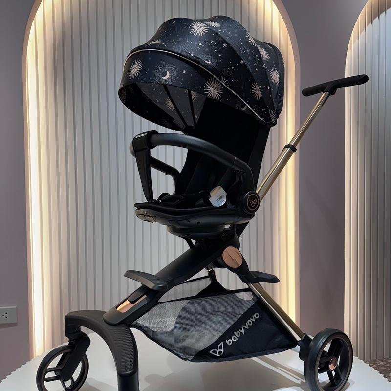 BABYVOVO V9 XE ĐẨY GẤP GỌN MỘC TRÀ 1