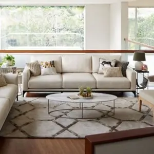 VIVERE Eugene Sofa 4 Seater - Kursi Sofa Ruang Tamu