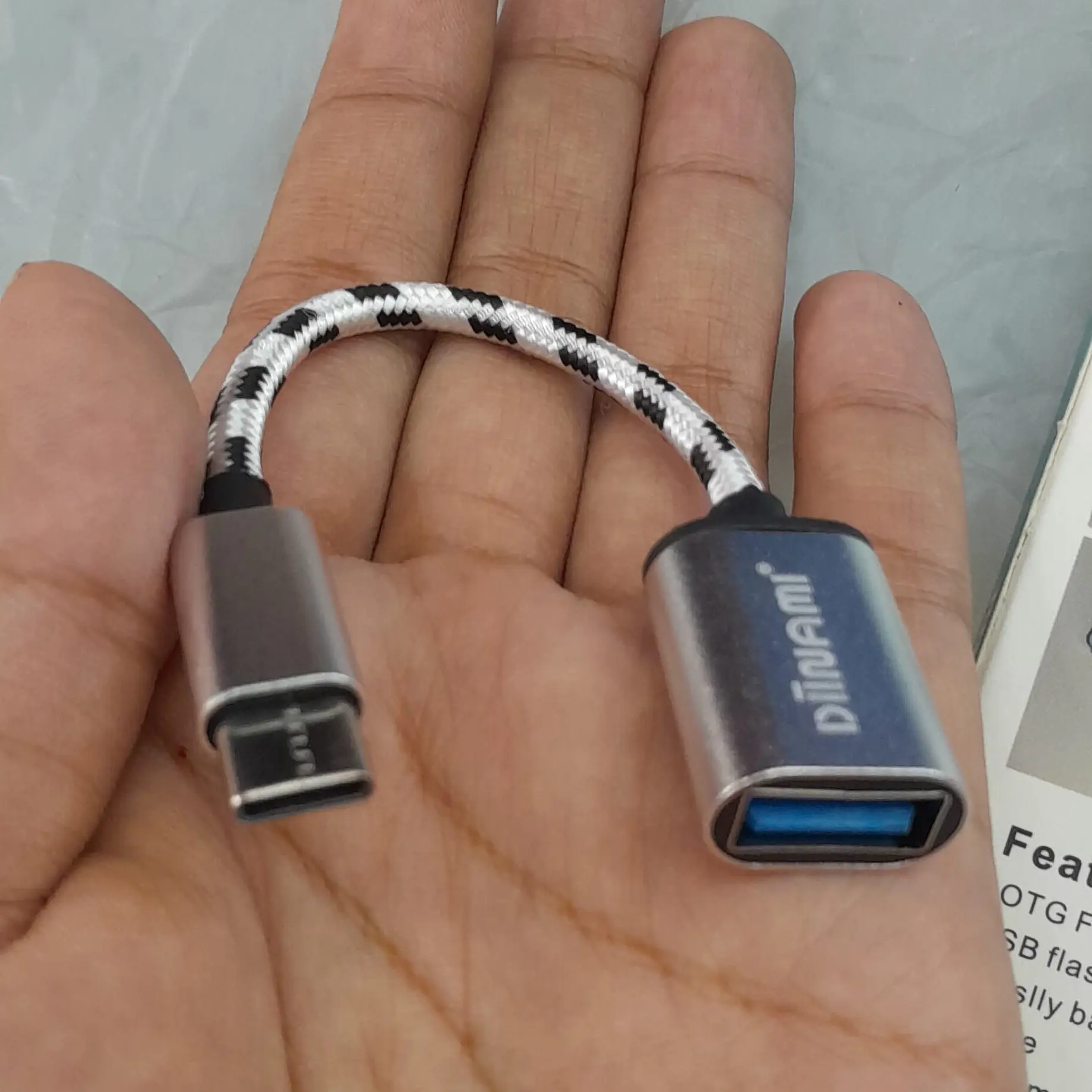 OTG KABEL DIINAMI TALISEPATU TYPE C TO USB Storage