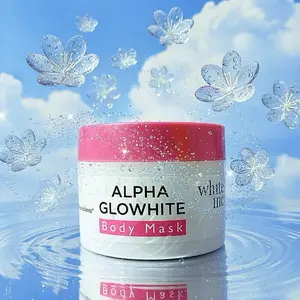 White inc Alpha Glowhite Body Mask 200gr|Body Mask Alpha glowhite |White inc Body Mask|Scrub badan pencerah Kulit|Body Mask White inc Mencerahkan Badan