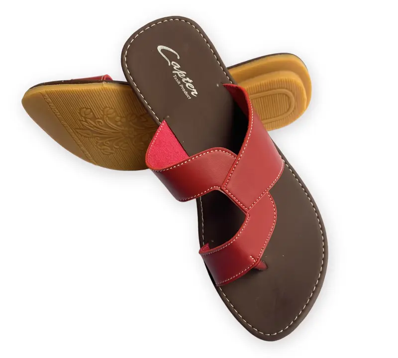 (SOL KUNING) Sandal Wanita Capter Sendal Jepit Sol Karet Anti Licin 3
