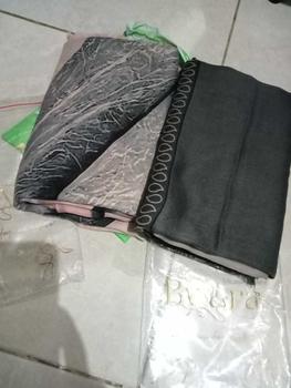 Product Review of Nisa Scarf Pashmina Motif Import Bahan Katun Viscose from a**✨ 0