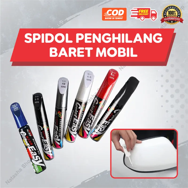 Cat / Tipp Ex Ajaib Color Easy Cat / Spidol Penghilang Baret Lecet Gores Bodi Mobil atau Motor 0