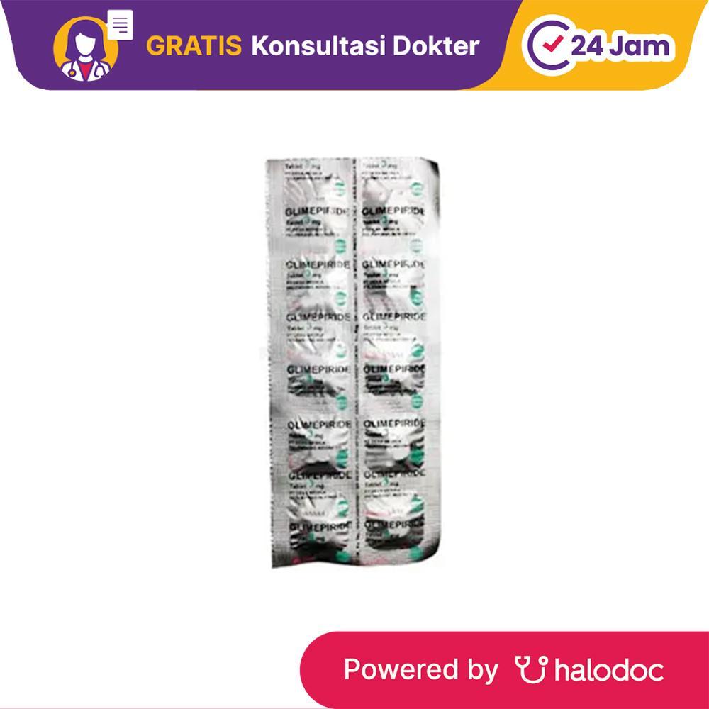 Glimepiride 3 mg 10 Tablet
