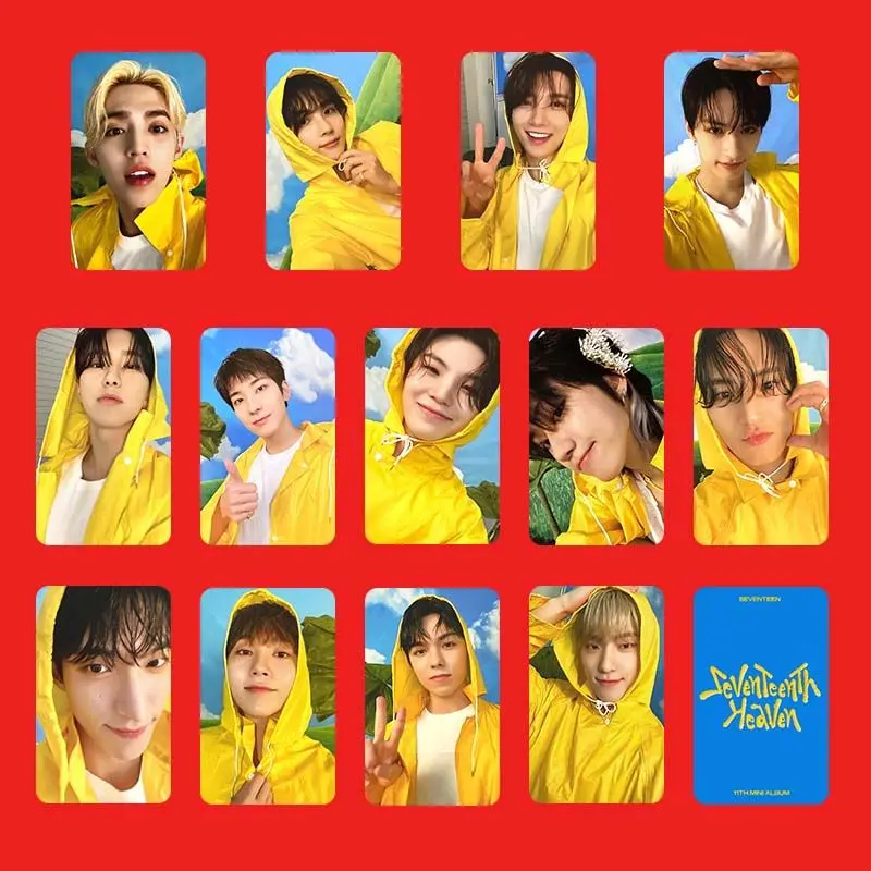 SEVENTEEN 11th Mini Album Heaven PhotoCards Woozi Hoshi Jeonghan