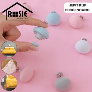 ROSIE Jepit Sprei Kasur Klip Pengencang Sprei Penjepit Seprei Anti Geser Penjepit Ujung Sprei Selimut
