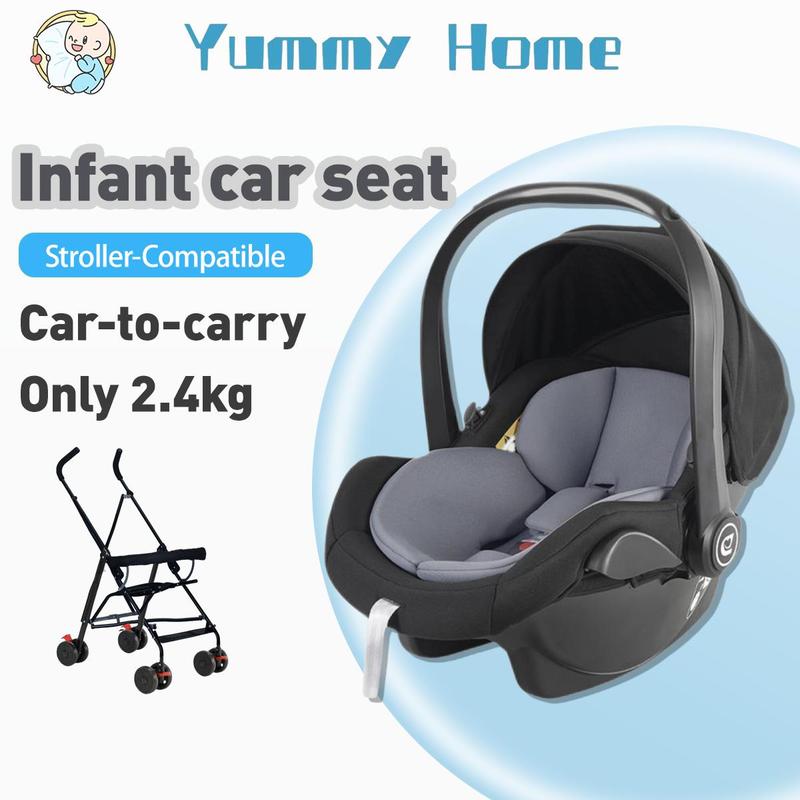  COD Infant carrier car seat Baby Car Seat Baby carrier Carrycot Newborn To 13Kg 4 in 1 Carrier Seat Portable Kids Car Safety Seat Cotton Travel  Car Seat Baby 