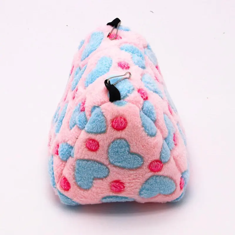 Túi Ngủ Cotton Cho Hamster, Tổ Sóc, Vẹt Đuôi Dài, Thoải Mái, Ấm Áp, An Ninh, Tam Giác 6