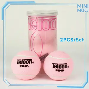 2PCS/Set Bola Tennis SAKURA PINK Berkualitas Tinggi Diameter 6.3cm / Limited Edition Teloon Tennis Ball Pink