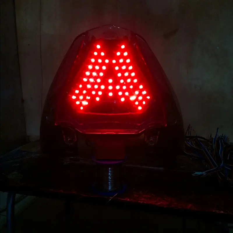 stoplamp running beat baru deluxe/street 2020-2024 10mode lampu rem Kendaraan Motor 7