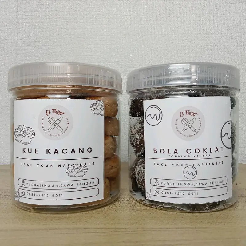 Paket Hemat Bundling 2 Kue Kering Lebaran Kemasan Toples 600ml 4