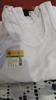 Product Review of 6Pcs Singlet Kaos Dalam Anak Laki Usia 1-15Tahun-Kutang Syani S,M,L,XL,3L,4l,5L,6L Katun Bayi Perempuan Cewek from t**t 1