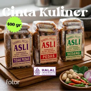 Sambel Pecel Asli Blitar 425gr Khas Jawa Timur Original dari UMKM Cinta Kuliner