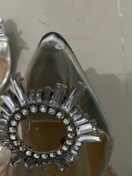Product Review of AGI0129 Heels Transparan Wanita Bohemian Hak 7cm 3cm Bisa COD (With Box) Shoes from N**m 1