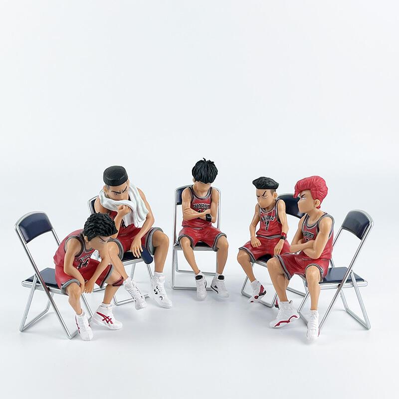 Product Introduction of Slam Dunk Master Handmade GK Xiangbei Team Bench Style Sakura Flower Path Flowing Chuan Feng Mitsui Shou Desktop Model Decoration 11
