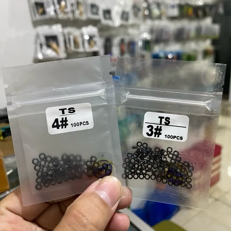 Ring Keramik Orca Nomer 3 & 4 ( ISI 10PCS 15PCS 20PCS ) Custom Tegek