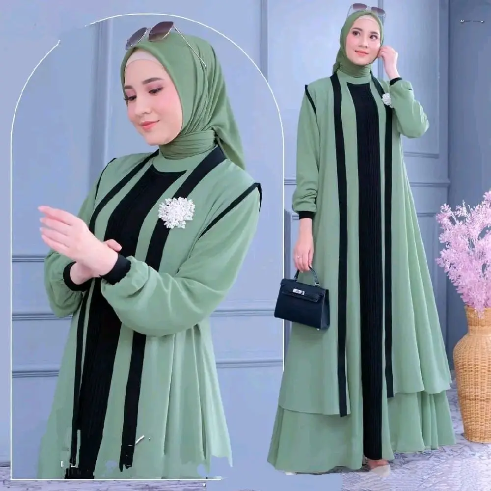 gamis omaya model terbaru anggun elegan