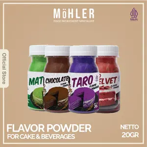 Mohler powder perisa pewarna 20gr