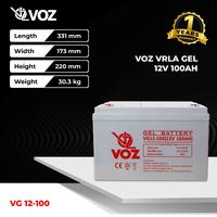 Gambar Baterai VOZ GEL 12V 100AH VG12-100 Garansi 1 Tahun - Unit dari TokoUPS Kota Administrasi Jakarta Pusat 2 Tokopedia